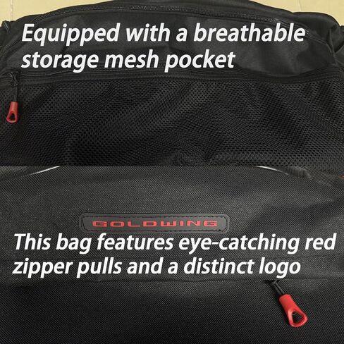 GL1800 Luggage Rack Bag Motorcycle Weather Resistant Travel Bag Compatible with Honda Goldwing GL1800 GL1500 Trunk Luggage Rack Bag Gold Wing GL1800 GL 1500 Tour Trunk Tail Luggage Top Bag for GL1800 in Saudi Arabia
