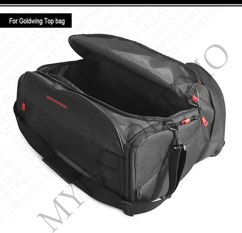 GL1800 Luggage Rack Bag Motorcycle Weather Resistant Travel Bag Compatible with Honda Goldwing GL1800 GL1500 Trunk Luggage Rack Bag Gold Wing GL1800 GL 1500 Tour Trunk Tail Luggage Top Bag for GL1800 in Saudi Arabia