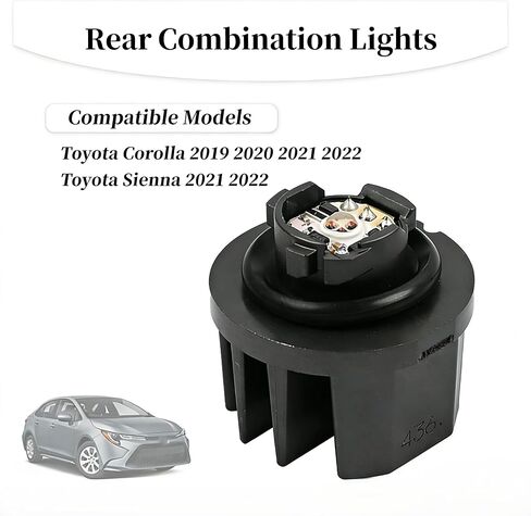 81536-15120 LED Brake Light Module Compatible with Toyota Corolla 2019 2020 2021 2022 Sienna 2021 2022 Rear Combination Tail Lamp Source Assembly Replacement 12V Red Stop Light Bulb in Saudi Arabia