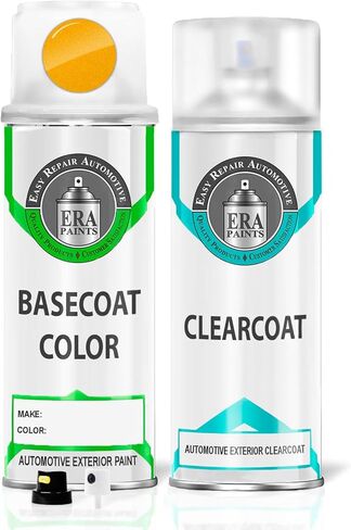ERA Paints X0810 - Yellow for FORD Exact Match Automotive Touch Up Paint Spray - Essential Kit in Kuwait