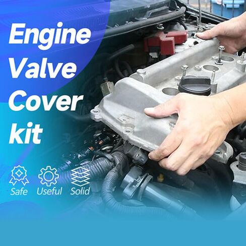 Engine Valve Cover W/Gasket W/Bolts Compatible with Buick Encore 2013-2021 Compatible with Cadillac Elr 2014-2016 Compatible with Chevrolet Cruze Sonic Trax Volt 2011-2021 264-968 25198498 in Kuwait