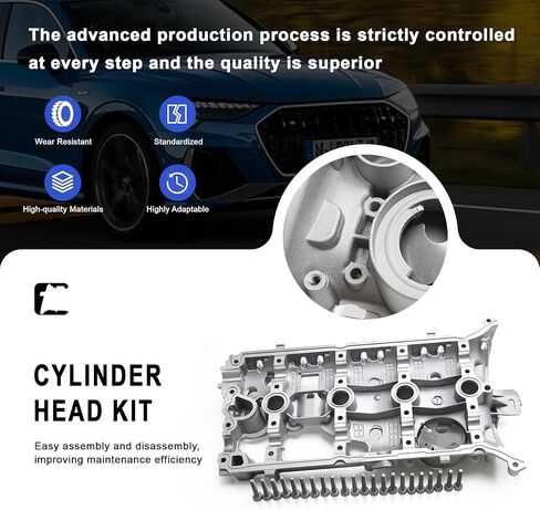 06H103063L 06H103475H Cylinder Head Valve Cover with Bolt Compatible with 2.0T Audi A4 Avant A5 A6 A8 Q3 Q5 TT Quattro VW Beetle Scirocco Transporter Seat in Saudi Arabia