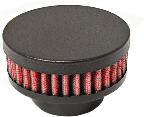 1-U010-FB Filter for CFM Performance Billet Valve Cover Breather Kits (Flat Black) in Saudi Arabia
