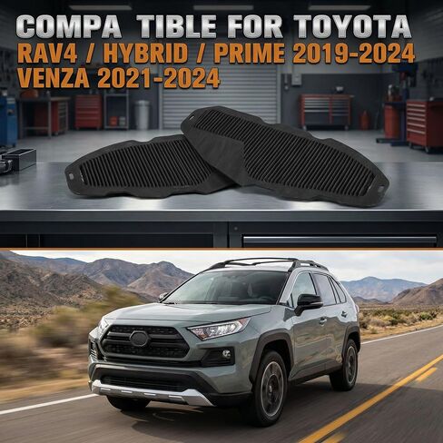 2Pcs HV Battery Cooling Air Intake Filter Screen Compatible with 2019-2024 Toyota RAV4 Hybrid/Prime 2021-2024 Venza G92DH-42010 Engine Cabin Air Filter Hybrid Battery Air Filter Replacement in Saudi Arabia