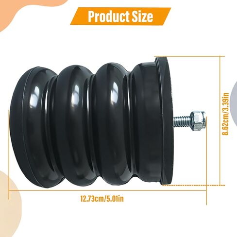 Air Helper Spring Kit SSF106047 Compatible with Ford E-150 2002-2014 Compatible with Dodge Sprinter 2500 3500 2007-2009 Compatible with Freightliner Sprinter 2500 3500 2007-2018（2PCS） in Saudi Arabia
