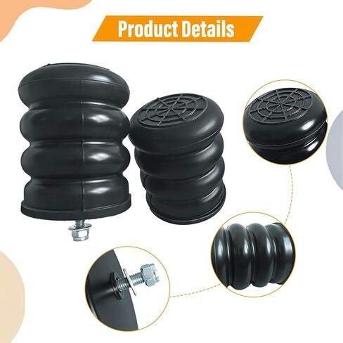 Air Helper Spring Kit SSF106047 Compatible with Ford E-150 2002-2014 Compatible with Dodge Sprinter 2500 3500 2007-2009 Compatible with Freightliner Sprinter 2500 3500 2007-2018（2PCS） in Saudi Arabia