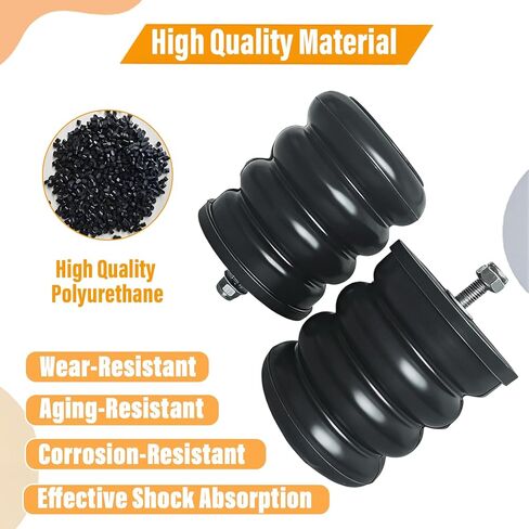 Air Helper Spring Kit SSF106047 Compatible with Ford E-150 2002-2014 Compatible with Dodge Sprinter 2500 3500 2007-2009 Compatible with Freightliner Sprinter 2500 3500 2007-2018（2PCS） in Saudi Arabia