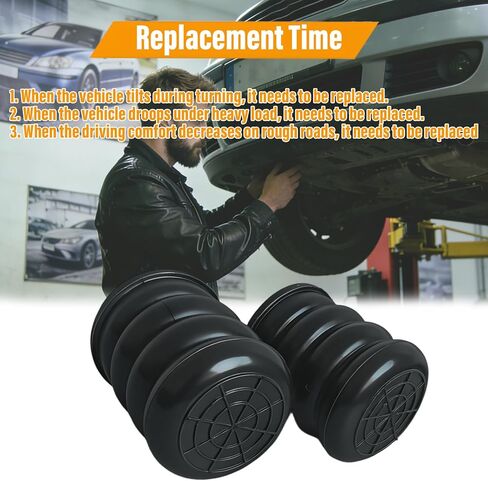 Air Helper Spring Kit SSF106047 Compatible with Ford E-150 2002-2014 Compatible with Dodge Sprinter 2500 3500 2007-2009 Compatible with Freightliner Sprinter 2500 3500 2007-2018（2PCS） in Saudi Arabia