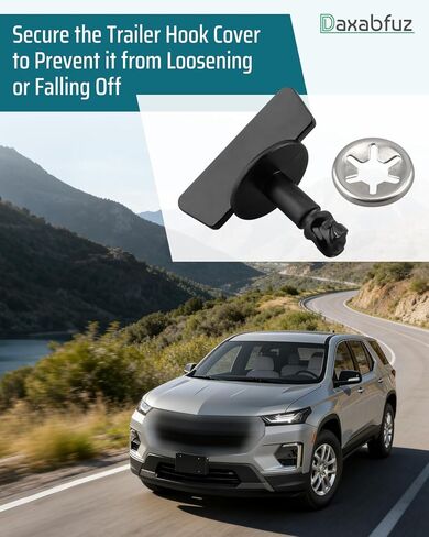 11612235 Zinc Alloy Bolts Fit for Chevrolet Tahoe Traverse GMC Yukon Denali 2015-2024, Trailer Hook Hitch Cover Part Replace 11612237 in Saudi Arabia