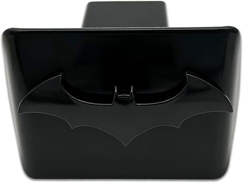 Elektroplate Officially Licensed DC Comics Batman Symbol All Metal Black Superhero Hitch Cover for Trucks and SUVs | Fits Standard 2" Trailer Hitch Receivers | Premium Weatherproof in Kuwait
