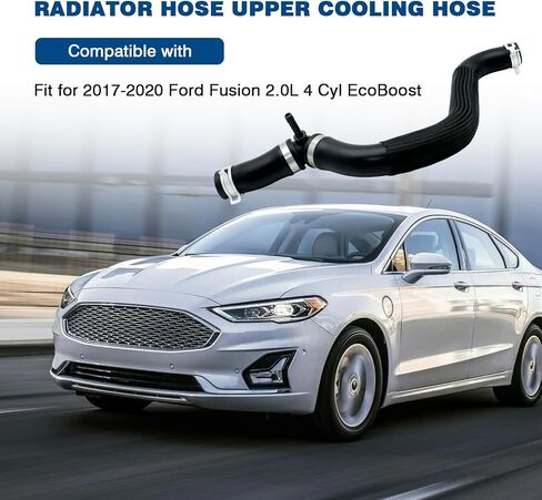 خرطوم المبرد العلوي خرطوم التبريد مناسب لـ 2017-2020 Ford Fusion 2.0L 4 Cyl EcoBoost لاستبدال HG9Z-8260-A HG938B274AA HG9Z8260A in Kuwait