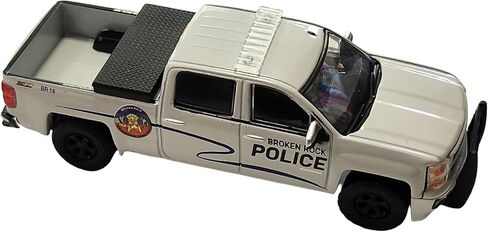 Greenlight Hollywood 1:64 2014 Chevy Silverado Yellowstone Broken Rock Police Toylandbay Exclusive Adult Collectible 51671 in Kuwait