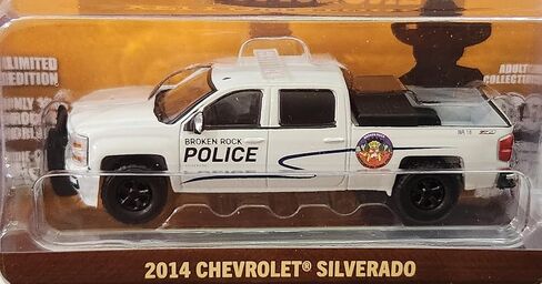 Greenlight Hollywood 1:64 2014 Chevy Silverado Yellowstone Broken Rock Police Toylandbay Exclusive Adult Collectible 51671 in Kuwait