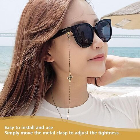 400 Pieces Eyeglass Chain Ends, Adjustable Rubber Connectors for Glasses Chain, Glasses Chain Rubber Loops for Eyeglass Sunglasses Necklace Chain (Colorful) in Kuwait