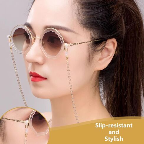 400 Pieces Eyeglass Chain Ends, Adjustable Rubber Connectors for Glasses Chain, Glasses Chain Rubber Loops for Eyeglass Sunglasses Necklace Chain (Colorful) in Kuwait