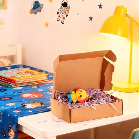 110 Pcs Shipping Boxes 5.91 x 3.94 x 1.57 Inch Brown Corrugated Cardboard Box Mailer Gifts Packaging for Home and Office Small Business Mailing Moving and Storage in Saudi Arabia