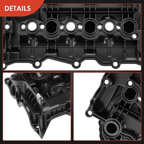 A-Premium Left Engine Valve Cover, with Gasket & Bolts, Compatible with Land Rover Discovery/Range Rover/Range Rover Sport 2014-2018, LR4 2014-2016, Range Rover Velar 2018, V6 3.0L DOHC in Kuwait