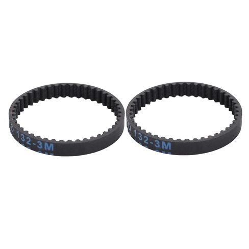 2pcs 132mm Rubber Timing Belt, Synchronous Belt for RC Cars, Durable Wear & Oil Resistance Timing, Ideal for VS4, Axial SCX10 Gear Box in Kuwait
