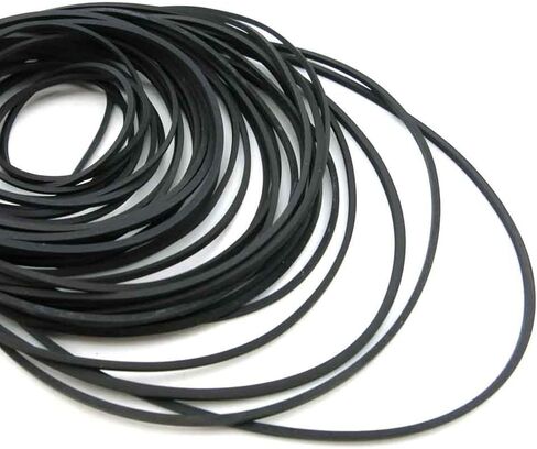 28 Pieces Transmission Belt Pulley Rubber Band Combination Set Pulley Belts for Robots in Saudi Arabia
