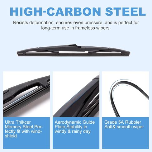 11 Inch Rear Windshield Wiper Blade Set Replacement for Buick Envision 2021-2025, MAQUYYO All-Season Windshield Wiper, Pack of 1 in Saudi Arabia