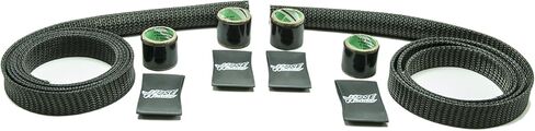 Hose Candy 305040005 Heater Hose Skin Kit for Red/Black Carbon Fiber Hot Rod Kit with Black Heat Shrink in Saudi Arabia