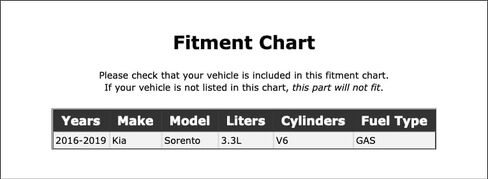 خرطوم سخان HVAC متوافق مع Kia Sorento 3.3L V6 GAS 2016 2017 2018 2019 PC-1091095 in Kuwait