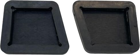 Brake Pedal Pads 5 Speed Manual 5.0 Embossed Clutch & Brake Pedal Pads Non Slip Rubber Compatible with 1979-1993 Mustan E0ZZ-2457 E0ZZ-7624 in Kuwait