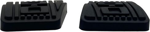 Brake Pedal Pads 5 Speed Manual 5.0 Embossed Clutch & Brake Pedal Pads Non Slip Rubber Compatible with 1979-1993 Mustan E0ZZ-2457 E0ZZ-7624 in Kuwait