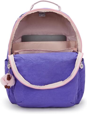 Kipling Women's Seoul Bts 15" Laptop Backpack, Durable, Roomy with Padded Shoulder Straps, Built-In Protective Sleeve in Kuwait