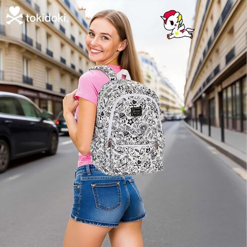 tokidoki Large Backpack for Women, 15.6 Inch Laptop Travel Backpack, Airline Approved Backpack, Gifts for Weekender Work＆Casual in Saudi Arabia