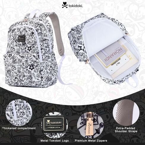 tokidoki Large Backpack for Women, 15.6 Inch Laptop Travel Backpack, Airline Approved Backpack, Gifts for Weekender Work＆Casual in Saudi Arabia