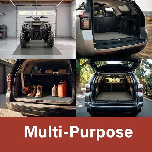 حصيرة Mohawk Home Cargo Liner Moisture Barrier Mat Utility باللون الرمادي الصلب مقاس 5 × 7 بوصات أخرى مثالية للمطبخ، وغرفة المعيشة، وغرفة الأطفال، وغرفة الطعام، والممر، والمكتب، والمرآب، والمدخل، والحمام، وغرفة الغسيل in Kuwait