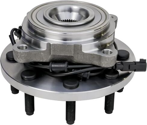 محور ديترويت - محاور تحمل العجلات الأمامية 4WD قطعتان لـ 2012-2013 Ram 2500 3500 [8-Lug]، استبدال مجموعة محمل العجلات والمحاور in Kuwait