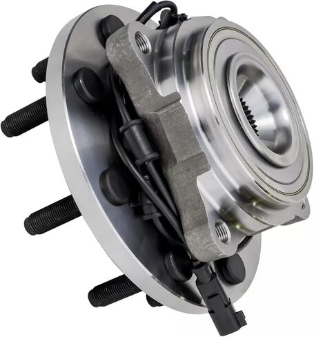 محور ديترويت - محاور تحمل العجلات الأمامية 4WD قطعتان لـ 2012-2013 Ram 2500 3500 [8-Lug]، استبدال مجموعة محمل العجلات والمحاور in Kuwait