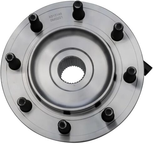 محور ديترويت - محاور تحمل العجلات الأمامية 4WD قطعتان لـ 2012-2013 Ram 2500 3500 [8-Lug]، استبدال مجموعة محمل العجلات والمحاور in Kuwait