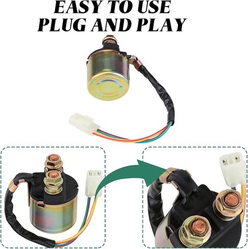 Starter Solenoid Relay for Honda TRX90 TRX200 TRX300 TRX350 TRX400 TRX420 TRX450TRX500 TRX520 TRX650 TRX680 Rancher FourTrax Foreman ATV 35850-HM7-000 in Kuwait