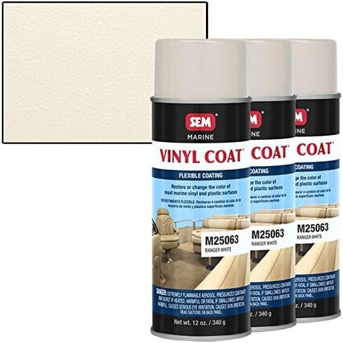 SEM M25063, Ranger White, Marine Vinyl Paint (3) in Kuwait