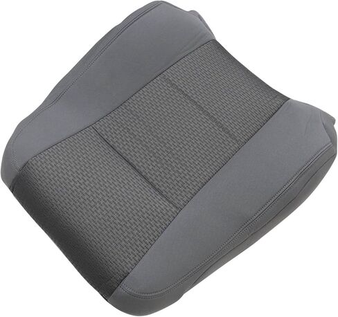 GXARTS Front Driver Side Top Lean Back Replacement Cloth Seat Cover #2S or 3S Gray Compatible with Ford F250 F350 F450 F550 XLT 2017 2018 2019 2020 2021 in Kuwait