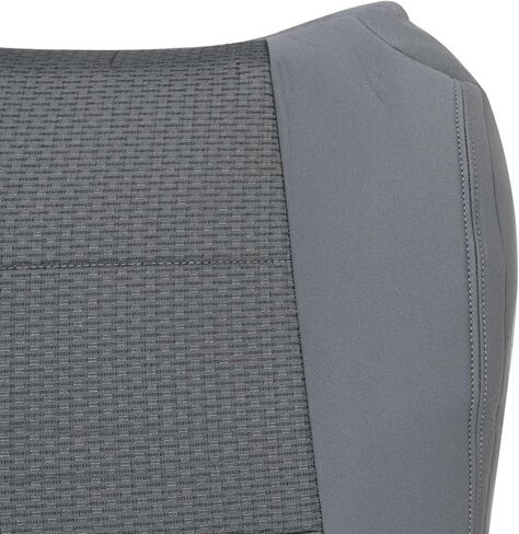 GXARTS Front Driver Side Top Lean Back Replacement Cloth Seat Cover #2S or 3S Gray Compatible with Ford F250 F350 F450 F550 XLT 2017 2018 2019 2020 2021 in Kuwait
