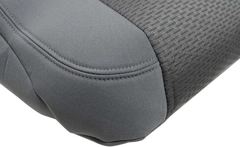 GXARTS Front Driver Side Top Lean Back Replacement Cloth Seat Cover #2S or 3S Gray Compatible with Ford F250 F350 F450 F550 XLT 2017 2018 2019 2020 2021 in Kuwait