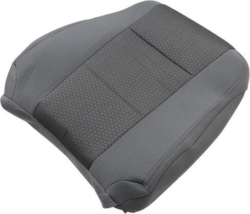 GXARTS Front Driver Side Top Lean Back Replacement Cloth Seat Cover #2S or 3S Gray Compatible with Ford F250 F350 F450 F550 XLT 2017 2018 2019 2020 2021 in Kuwait