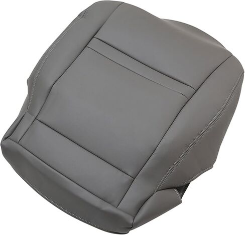 2PCS Driver & Passenger Side Bottom Leather Replacement Seat Cover Gray Compatible with Toyota Land Cruiser 1990 1991 1992 1993 1994 1995 1996 1997 in Kuwait