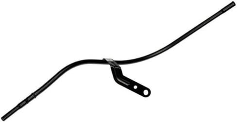 CarLights360 For Chrysler Town & Country 2008 2009 2010 Engine Oil Dipstick | Metal Material | Black Color | 2 Mounting Hole | Replacement For 4694326AF in Kuwait