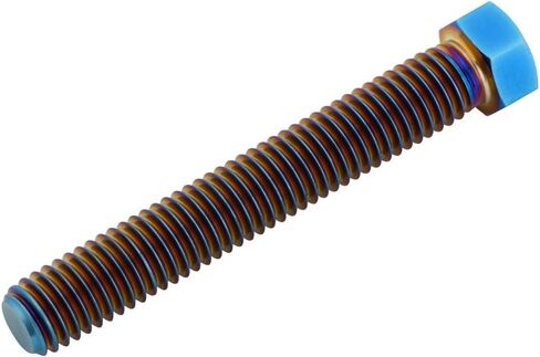 TUSK Titanium Axle Adjuster Bolts Burnt Blue for Yamaha YZ250 2002-2024 in Kuwait
