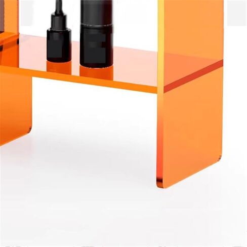 Bookshelf Desk Top Small Bookshelf Home Acrylic Storage Display Rack for Living Room Home Office in Saudi Arabia
