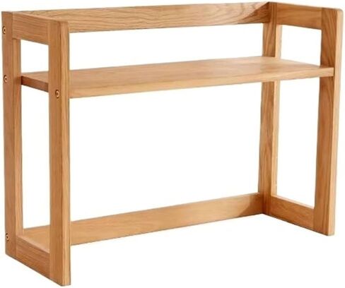 Bookshelf Nordic Minimalism Wooden Storage Rack Home Office Desk Multifunctional Bookshelf for Living Room Home Office in Kuwait