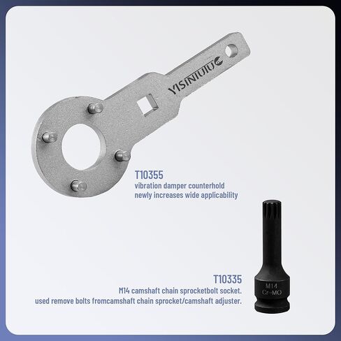 Camshaft Timing Tool Compatible with 2.0T,2.4, 2.8, 3.0T, 3.2T, 4.2, 5.2 Engine Camshaft Adjuster Key T40133 T40070 T40026 T40071 T40058 T10172 T40069 T10035 T40079 T40269 T40297 3.0 in Saudi Arabia