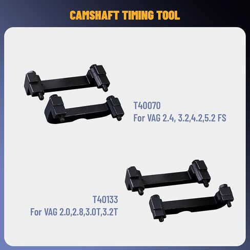 Camshaft Timing Tool Compatible with 2.0T,2.4, 2.8, 3.0T, 3.2T, 4.2, 5.2 Engine Camshaft Adjuster Key T40133 T40070 T40026 T40071 T40058 T10172 T40069 T10035 T40079 T40269 T40297 3.0 in Saudi Arabia