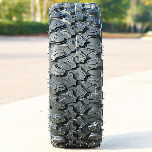 مجموعة من 2 (اثنين) إطارات شعاعية للطرق الوعرة Forerunner Gotham A/T ATV ​​UTV لجميع التضاريس - 30x10.00R14 30x10R14 30x10x14 79J نطاق تحميل 8 طبقات BSW جدار جانبي أسود in Kuwait