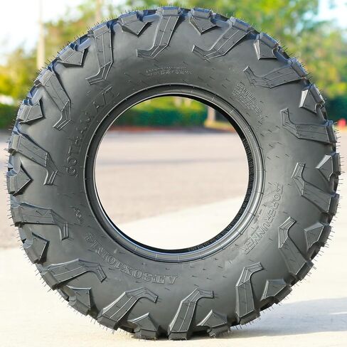 مجموعة من 2 (اثنين) إطارات شعاعية للطرق الوعرة Forerunner Gotham A/T ATV ​​UTV لجميع التضاريس - 30x10.00R14 30x10R14 30x10x14 79J نطاق تحميل 8 طبقات BSW جدار جانبي أسود in Kuwait